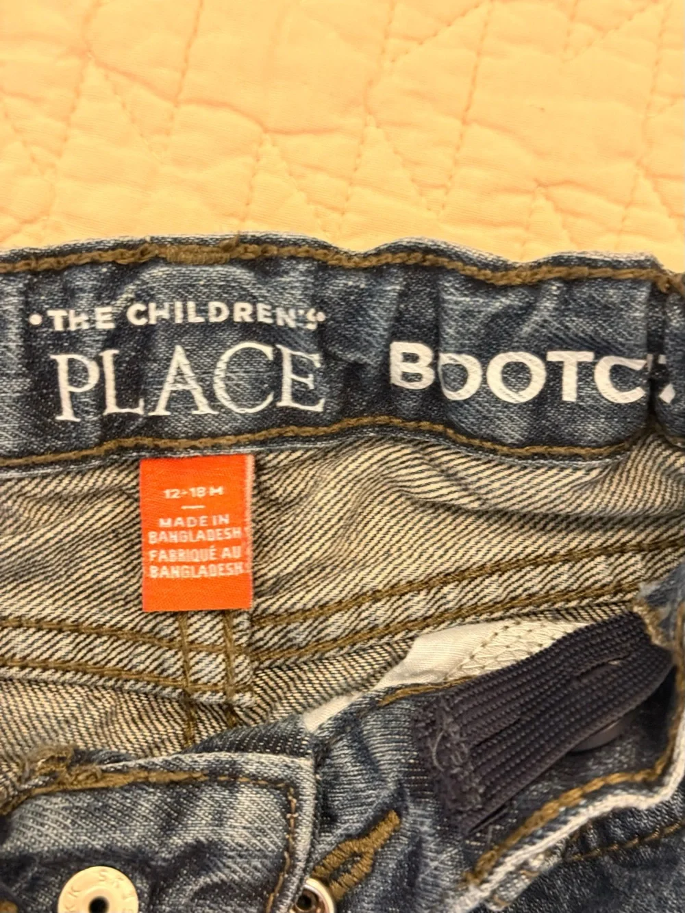 The Children's Place Dark Blue Denim Kids Jeans